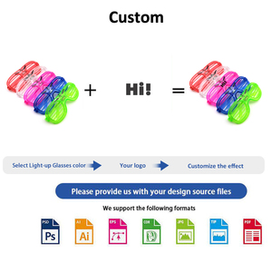 Lunettes LED clignotantes de haute qualité pour le Nouvel An 2026 – Articles de fête pour festivals, carnavals et cadeaux - Product Image 6