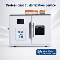 Machine à presser la pâte à pizza électrique automatique - Laminoir à pâte commercial en acier inoxydable de qualité alimentaire, 40 pièces/min