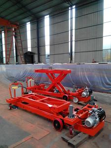 Carro de accionamiento hidráulico industrial OEM, mesa elevadora, carro de empuje, plataforma móvil, carretilla de mano para mercancías pesadas - Product Image 6