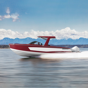 เรือตกปลาอลูมิเนียม Quaparty รุ่น H25FT ได้รับการรับรองมาตรฐาน CE พร้อมโลโก้สั่งทำพิเศษ เรืออลูมิเนียมเชื่อมแบบใหม่ สภาพใหม่ พร้อมขาย - Product Image 1