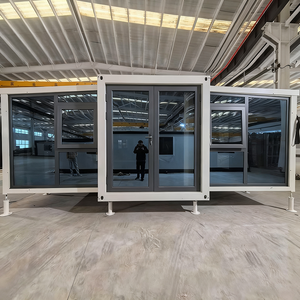 Sang trọng 20ft 40ft di động đúc sẵn thép container nhà biệt thự phong cách Modular prefab nhà ban công phẳng Gói chống ăn mòn - Product Image 3