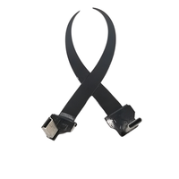 Câble de charge de données USB de type C mâle femelle à mini USB 5P mâle femelle angulaire FPV FPC pour tablette appareil photo