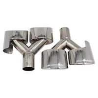 Embout d'échappement en acier inoxydable 340 à 4 sorties pour C-Class E-Class S-Class W204 W212 W221