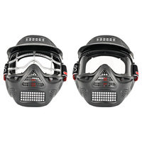 CS Tir à l'arc Tag Jeu Masque Full Face Protection Gear Casque Combat Classique Arc et Flèche Sûr Paintball Tir Jeu Accessoires