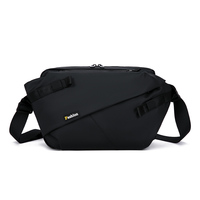 Sacs de poitrine pour hommes de luxe au design tendance avec logo personnalisé, fermeture éclair, matériau Oxford imperméable