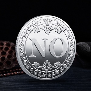 YES or NO <strong>Decision</strong> <strong>Coins</strong> Metal Engraved Gold/Silver Plated Customized Metal Souvenir <strong>Coin</strong> - Product Image 5