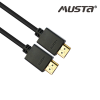 OEM Ultra HD 2.0 HDMI-Kabel Großhandel 4K 60Hz Vergoldet TV für PS3 1m 2m 3m 5m 3D 4K HDMI-Kabel
