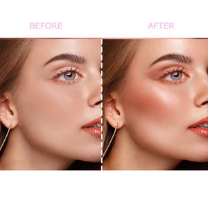 Fard à joues liquide pigmenté mat et éclatant, waterproof, végétalien et sans cruauté animale, pour maquillage féminin, pour fournisseurs de marques privées - Product Image 2