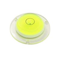 Niveau à bulle circulaire mini haute précision TEBAK avec apparence ultra-transparente, qualité industrielle