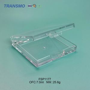 Envase de Crema para Rubor PET, Estuche Compacto Vacío para Polvo, Envase Cuadrado de Cristal para Barra de Rubor - Product Image 6