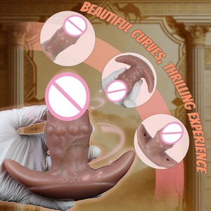 2026 Trend Realistic Anchor Base Anal Dildo Removable Belt Intense Orgasm Boost Strap-On Silicone Butt Plug for Couples Kink Fun - Product Image 3