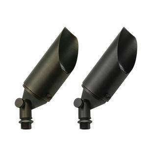 Лидер продаж, литая под давлением латунная водонепроницаемая лампа низкого напряжения для ландшафтного освещения, уличный светодиодный прожектор с колом - Product Image 4