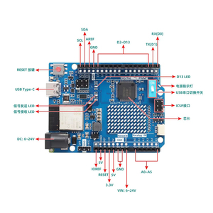 Carte de développement ESP32-S3 WiFi R4 avec interface Type-C I2C, service d'assemblage de circuits imprimés compatible - Product Image 4