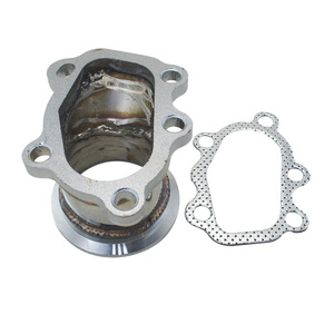 Base de Brida para Turbocompresor Poyracing de 2.5 Pulgadas con Junta para T25 T28, Ajuste Universal - Product Image 3