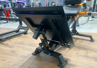 Machine professionnelle à charge de plaques pour presse à jambes debout, hack squat et soulevé de mollets, pour l'entraînement de force en salle de sport
