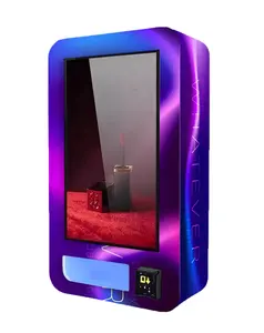 jw A mini-mart vending machine with QR code credit card Paypal Google pay online digital wallet payment 32 inch touch screen