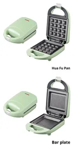 Máquina para Asar Carne Multifuncional para el Hogar, Máquina para Hacer Panqueques, Máquina para Hacer Filetes, Parrilla para Desayuno, Máquina para Hacer Sándwiches, 750W de Energía - Product Image 6