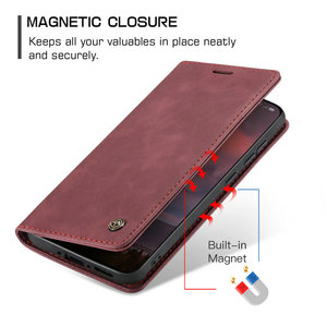 Étui portefeuille en cuir CaseMe 2026 au design d'usine pour <span class=keywords><strong>OnePlus</strong></span> 15 13 12 11, étui à rabat pour téléphone portable <span class=keywords><strong>OnePlus</strong></span> 8 7 Pro 8T <span class=keywords><strong>7T</strong></span> Nord - Product Image 5
