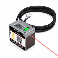Capteur de mesure laser TOF, portée 50-5000 mm, sortie analogique RS485 NPN PNP, capteur de distance industriel