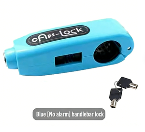 Bloqueo <span class=keywords><strong>Antirrobo</strong></span> Universal <span class=keywords><strong>para</strong></span> Manillar de Motocicleta, Bicicleta Eléctrica, Scooter y Vehículos de Batería, Portátil, de Tres Orificios - Product Image 5
