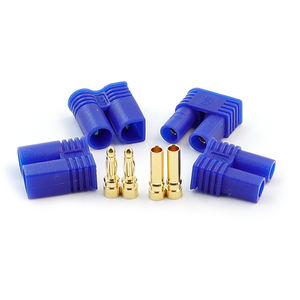 Комплект разъемов Amass EC2 EC3 EC5 (штекер/гнездо) для RC-аккумуляторов, клеммы типа «пуля», адаптеры для пайки, разъемы типа «банан», для печатных плат, 500В 15А - Product Image 2