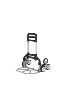 Truk tangan lipat kapasitas 176 LB, kereta memanjat tangga dengan pegangan yang dapat disesuaikan, boneka lipat enam roda untuk tangga - Product Image 3