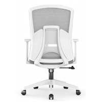 Chaise de bureau ergonomique moderne pivotante avec support lombaire en maille, ensemble de mobilier de bureau réglable, personnalisation en gros