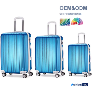 <span class=keywords><strong>Valise</strong></span> <span class=keywords><strong>de</strong></span> cabine professionnelle en ABS avec fermeture éclair, roulettes, barres <span class=keywords><strong>de</strong></span> verrouillage - Ensemble <span class=keywords><strong>de</strong></span> bagages unisexe en 9 couleurs - Product Image 1