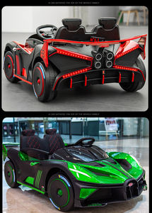 Música y efectos de luz Ride-On Electric Car Regalos para niños Swing Cars para niños - Product Image 4