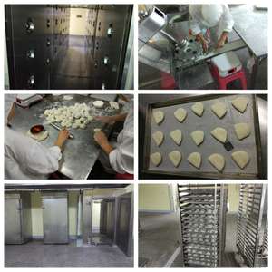 Samosa di verdure fresche surgelate con patate di fagioli cipolla carota cavolo IQF certificato al vapore fritto e tutta la parte lavorata - Product Image 6