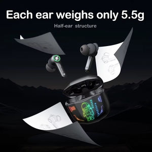 Audífonos Inalámbricos ONIKUMA T36 HiFi Estéreo, Bluetooth 5.3, Cancelación de Ruido, RGB, Auriculares TWS para Juegos y Música - Product Image 6