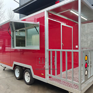 Certifié CE Mini camion de nourriture nouvelle condition mobile crème glacée Pizza bonbons remorque chariots vente chaude fibre de verre aluminium Bus - Product Image 4