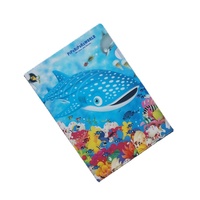 Carpeta de Archivos Impresa en 3D Lenticular, Fabricada en China, de Plástico PP, Personalizada, Tamaño A4, para Regalos