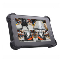Tablet PC Android Resistente de 7 Pulgadas, IP67 Impermeable, Qualcomm Octa-core, 4G, GPS, Tablet para Montar en Vehículos, para Logística de Almacén y Carretillas Elevadoras