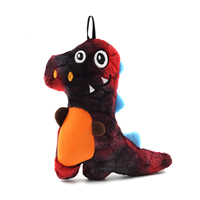Jouets à mâcher interactifs pour chiens, accessoires pour animaux de compagnie, jouets à mâcher pour chiens multi-imprimés, jouets à mâcher pour chiens durables avec sonnettes en forme de dragon