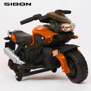 SIBON B0140143 6V 4.5AH Phares avant et arrière, bouton à 4 pressions, fonctionne sur piles, moto jouet pour enfants, voiture à pédales pour bébé - Product Image 2