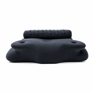 Oreiller Ergonomique en <span class=keywords><strong>Mousse</strong></span> à Mémoire de Forme pour le Sommeil, Soutien Cervical avec Trous pour les Oreilles et Découpes pour les Épaules, Idéal pour les Dormeurs Latéraux - Vente en Gros - Product Image 3
