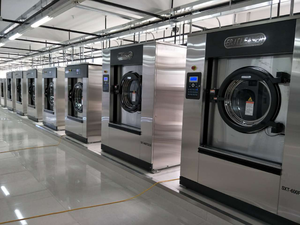 ランドリー用布地洗濯機、15kgタッチスクリーン式洗濯乾燥機（ランドリーサービス向け） - Product Image 6