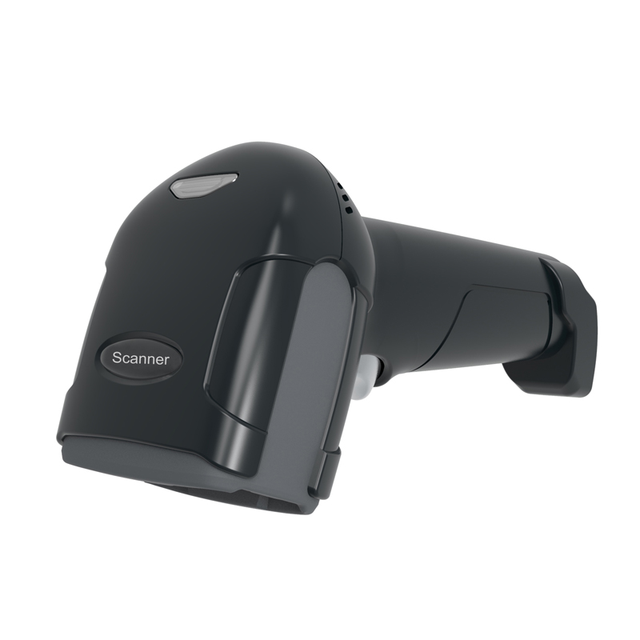 Carav Wireless Barcode Scanner 2D USB Wired QR Code Scanner Handheld Cordless Cashier 2D Barcode Reader