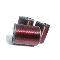 Fil d'aluminium fil isolé électrique fil d'enroulement fil d'aluminium émaillé AWG4-32 pour composants électriques Inde