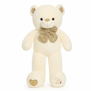Orsacchiotto di Peluche Super Morbido con Papillon <span class=keywords><strong>e</strong></span> Ricamo 'Kiss <span class=keywords><strong>Me</strong></span>' Design 3D in Diverse Misure Vendita all'Ingrosso - Product Image 2