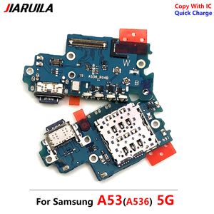 อะไหล่ซ่อมโทรศัพท์มือถือสำหรับ <span class=keywords><strong>Samsung</strong></span> <span class=keywords><strong>A53</strong></span> 5G A536 สายแพรเชื่อมต่อพอร์ตชาร์จ <span class=keywords><strong>USB</strong></span> แผงวงจรสายแพรชาร์จ - Product Image 4
