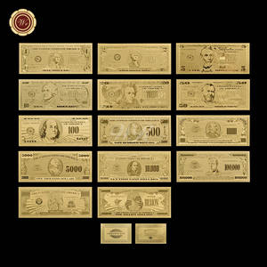 Billetes <span class=keywords><strong>de</strong></span> Banco Coleccionables No Monetarios al por Mayor, Billetes Americanos <span class=keywords><strong>de</strong></span> Banco <span class=keywords><strong>de</strong></span> Oro <span class=keywords><strong>de</strong></span> 24k - Product Image 3