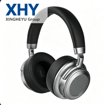 Retro Metal Over-Ear Wireless Headset V5.4 Dynamic Driver IPX0 Waterproof Ultra Long Battery Life Audiophile Travel Music
