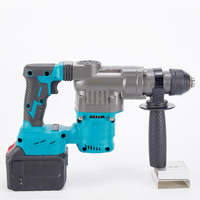 Sans fil haute 26mm SDS mandrin corps en métal robuste Anti-secousse marteau perceuse à béton sans brosse 1500W perceuse marteau batterie