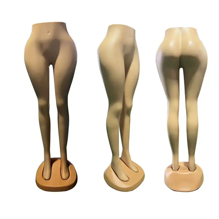 HOCHWERTIGER GUTER PREIS FÜR KUNSTSTOFF WEIBLICHE HALB KÖRPER VON HOSEN HOSE DISPLAY SKIN COLOR LOWER LEG MANNEQUIN