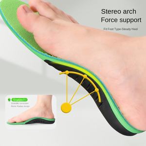 Plantilla de corrección de pie plano Soporte de arco de pierna ortopédica Tipo almohadilla de arco para hombres y mujeres - Product Image 4