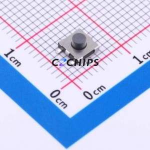 TD-1127SN-2.5H-160 Tactile Switch SMD-4P,4.3x4.5mm Switch 4.5mm 4.3mm 2.5mm - Product Image 1