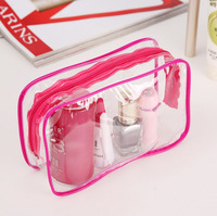 Trousse de Maquillage Écologique en PVC Imperméable avec Fermeture Éclair, Organisateur de Maquillage Tendance, Design Personnalisable OEM, Grande Capacité