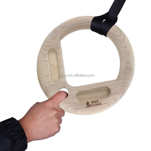 ONE STONE Natürliches CNC-Kletterbrett aus Holz mit Turnringen für Fingertraining und Bouldern - Product Image 4